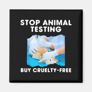 Stop Animal Testing Buy Cruelty Magnet
