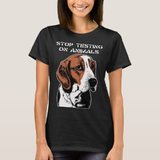 Stop Animal Testing End Vivisection Free The Bea T-Shirt