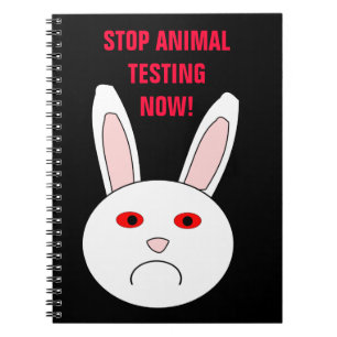 Stop Animal Testing Now Notebook