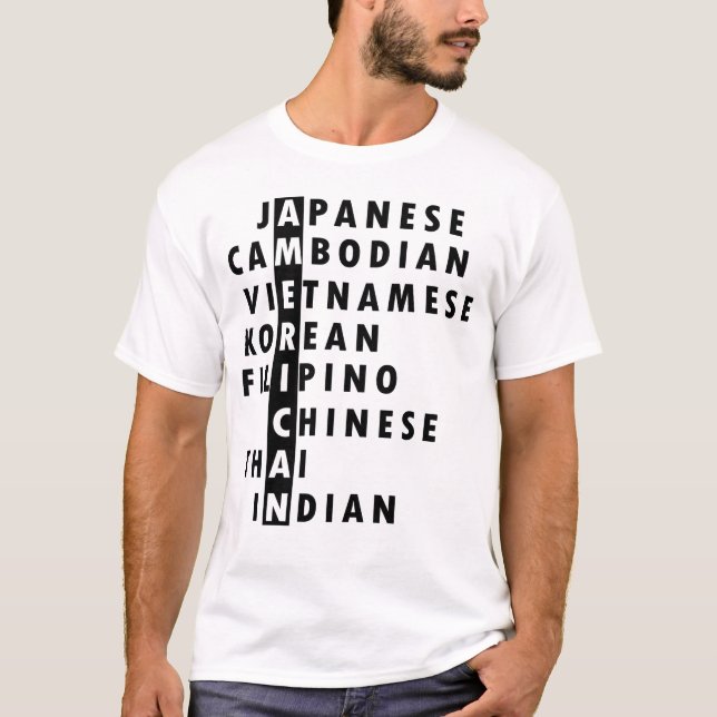 Stop Asian hate Asian Americans are Americans T-Shirt (Front)