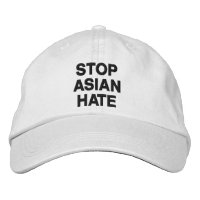 Stop Asian Hate, black white