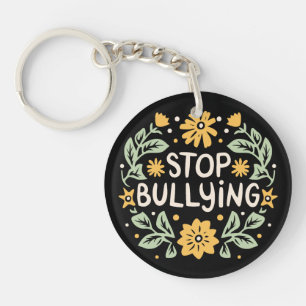Stop bullying harassment prevention awareness key ring