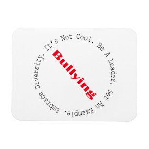 Stop Bullying-Outline by Shirley Taylor Magnet