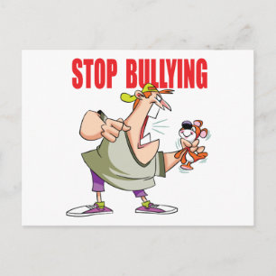 STOP BULLYING POSTCARD