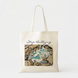 Stop Bullying promotion tote bags Beach Coastal