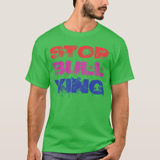 Stop Bullying Vintage Typography T-Shirt