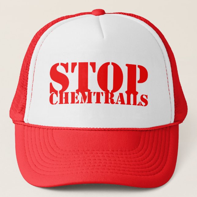 Stop Chemtrails - Cap (Front)