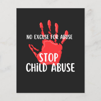 Stop Child Abuse Flyer