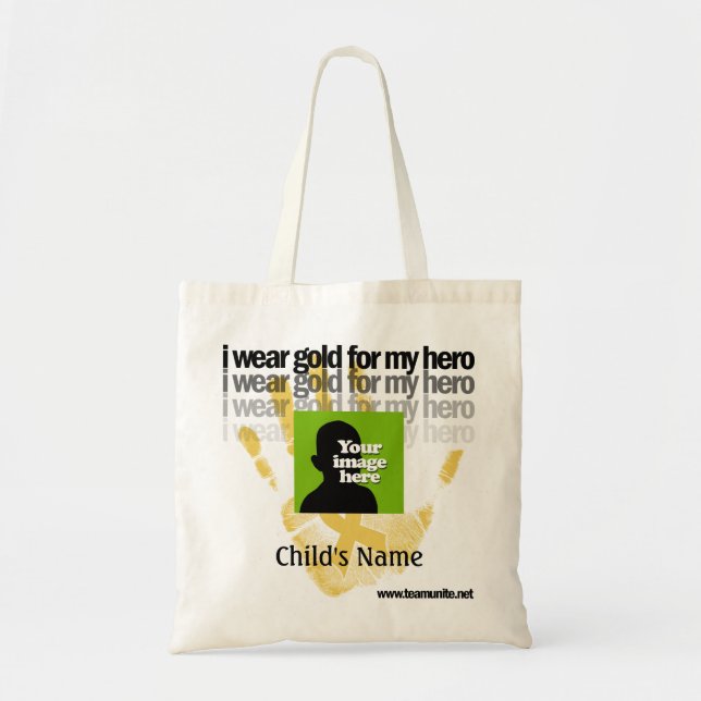 Stop Childhood Cancer Bag (Front)