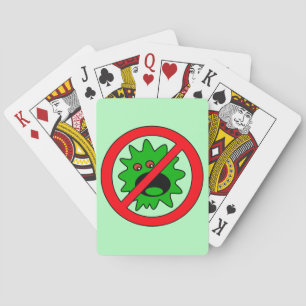 Stop Coronavirus - Choose add your favorite color Playing Cards