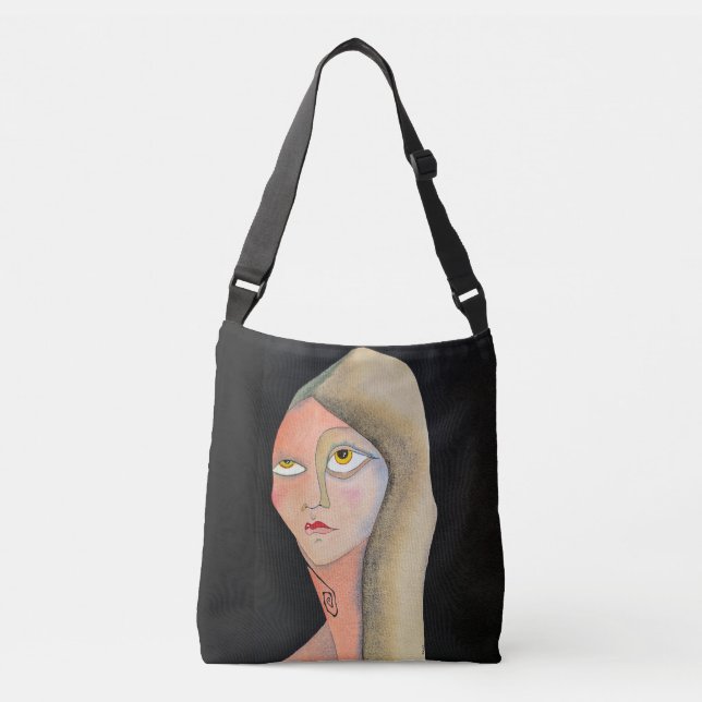 "Stop" Crossbody Bag (Front)