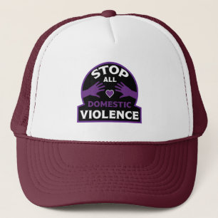 Stop Domestic Violence Trucker Hat