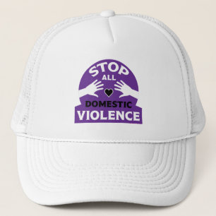 Stop Domestic Violence Trucker Hat