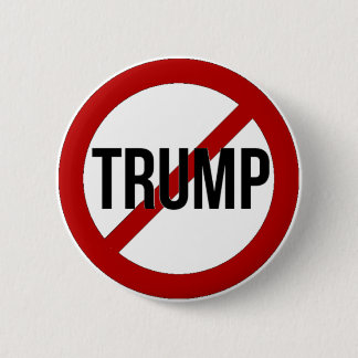 Stop Donald Trump Anti-Trump 6 Cm Round Badge