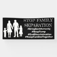 STOP FAMILY SEPARATION Anti Trump Immigration Sign