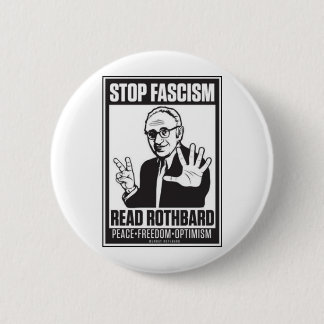 Stop Fascism 6 Cm Round Badge