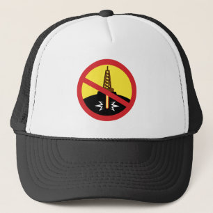 Stop Fracking Trucker Hat