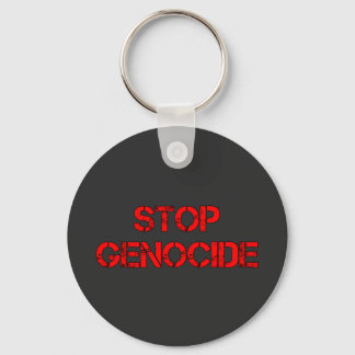 STOP Genocide | Say No to Genocide | Genocide Key Ring