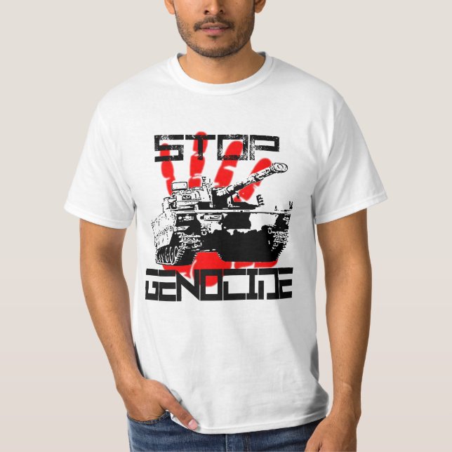 Stop Genocide T-Shirt (Front)