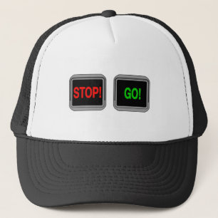 Stop Go Trucker Hat