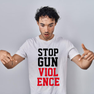 Stop gun violence in the world T-Shirt