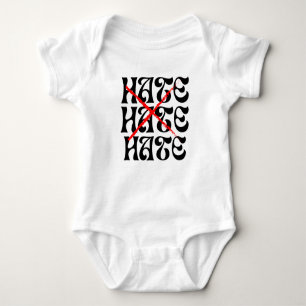 Stop Hate! Baby Bodysuit