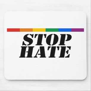 Stop Hate Mouse Pad