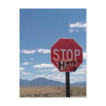 Stop Hate Postcard