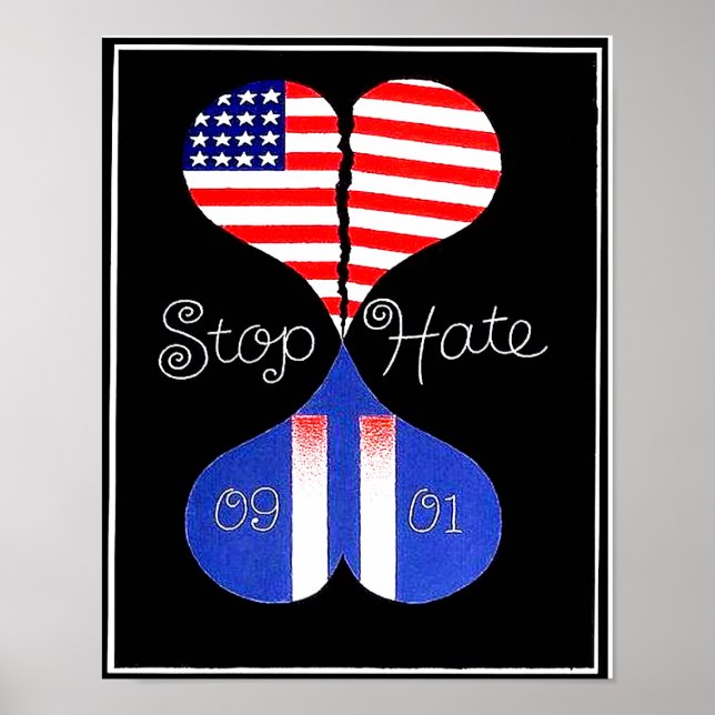 Stop Hate Poster (Front)