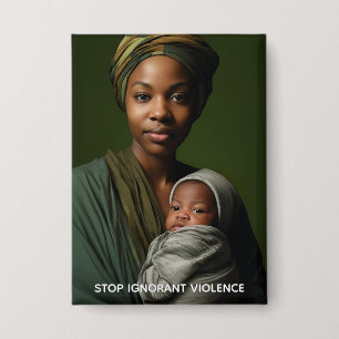 Stop Ignorant Violence Button