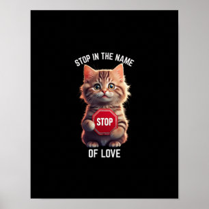 Stop in the name of love poster