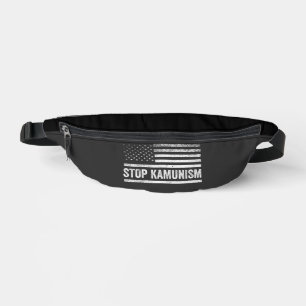 Stop Kamunism Harris Walz 2024 Comrade Kamala Bum Bags