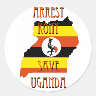 Stop Kony 2012 Classic Round Sticker