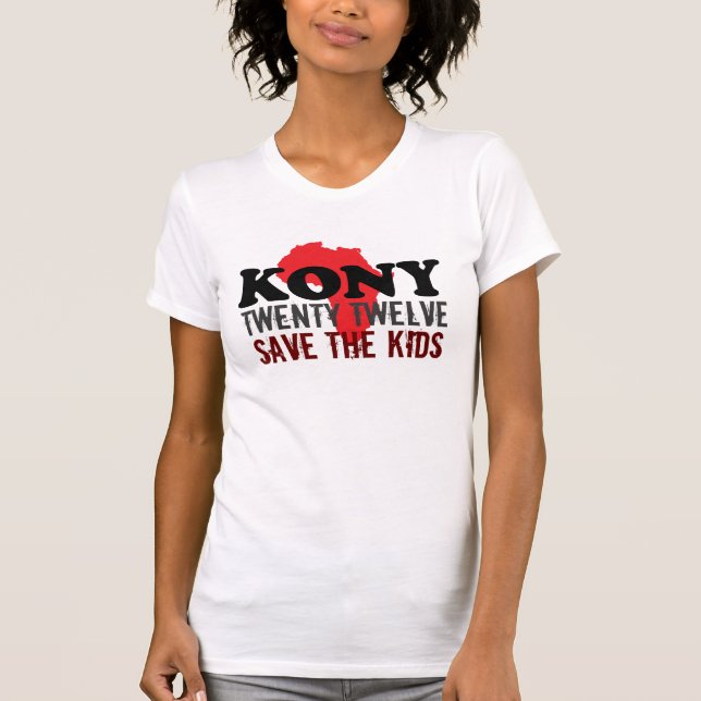 Stop Kony 2012 T Shirts (Front)