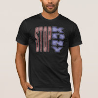 STOP KONY - Kids Crayon Coloured Design