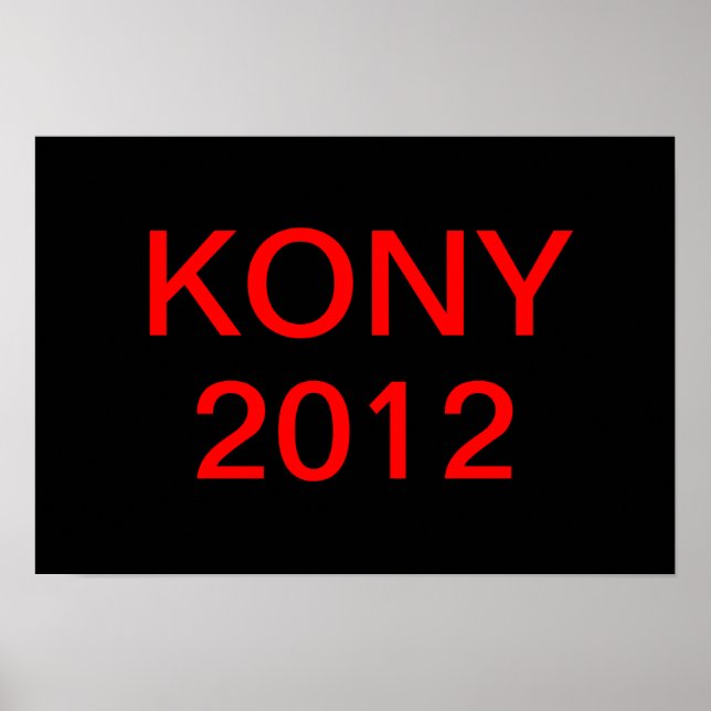 Stop Kony Poster (Front)