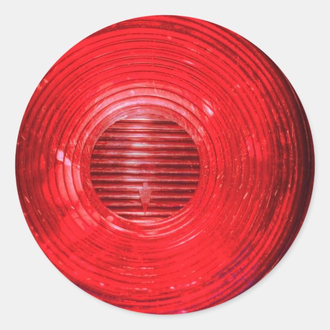 Stop Light Classic Round Sticker (Front)