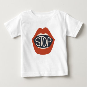 Stop Lips Baby T-Shirt