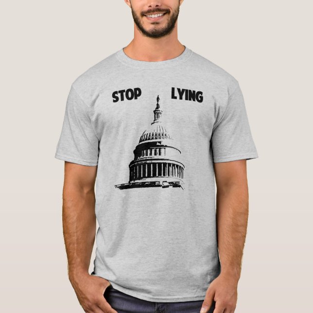 STOP LYING T-Shirt (Front)