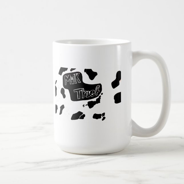 Stop milk thief coffee mug (Right)