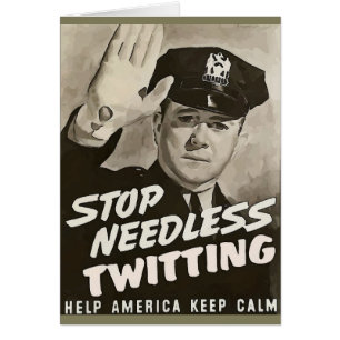 Stop Needless Twitting