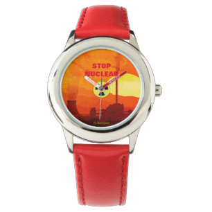 ' Stop Nuclear ' shows zazzle - woman - child Watch