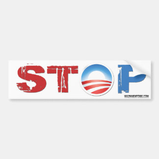 Stop Obama 2012 Bumper Sticker