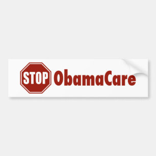Stop ObamaCare Bumper Sticker