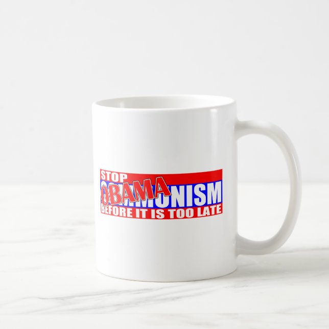 Stop Obamanism!  Coffee Mug (Right)