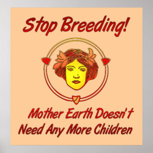 Stop Overpopulation Poster