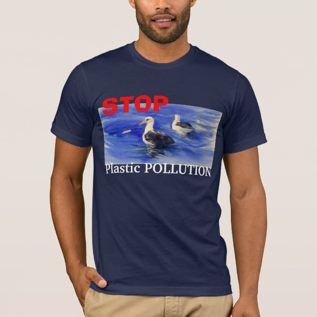 STOP Plastic Pollution T-Shirt (Front)