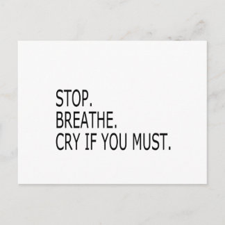 stop postcard