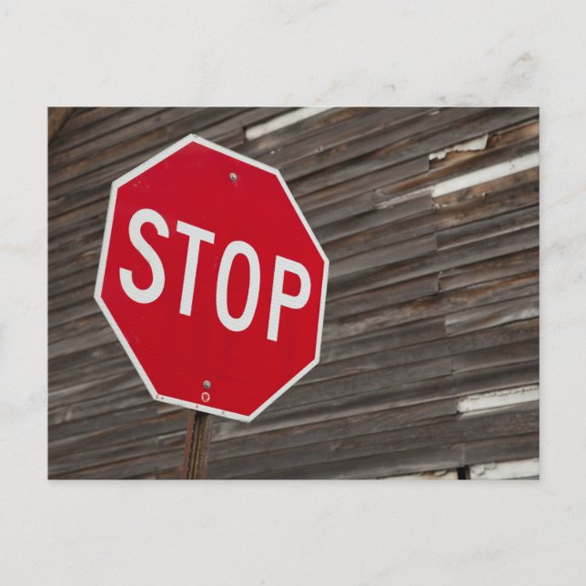 Stop Postcard (Front)