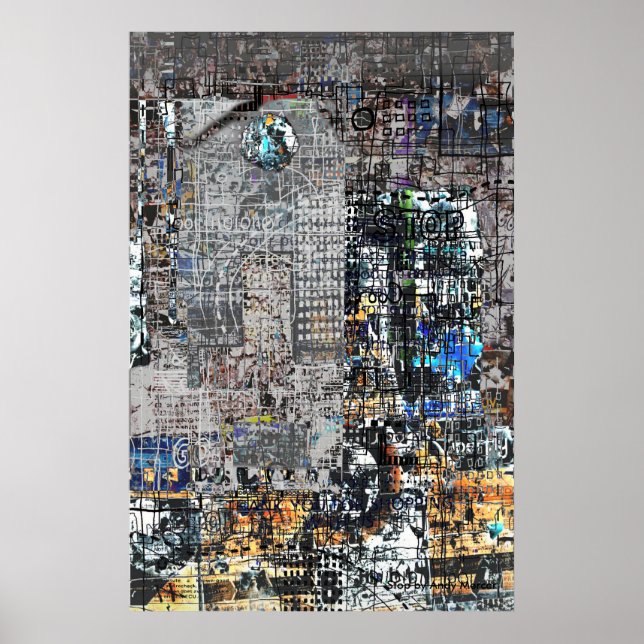 "Stop" Poster (Front)